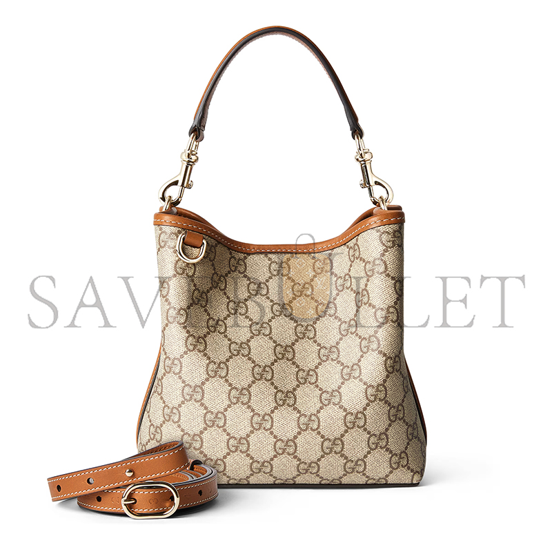 GUCCI GG EMBLEM SMALL BUCKET BAG 815118 (20.5*18*11.5cm) GUCCI GG EMBLEM SMALL BUCKET BAG 815118 (20.5*18*11.5cm)